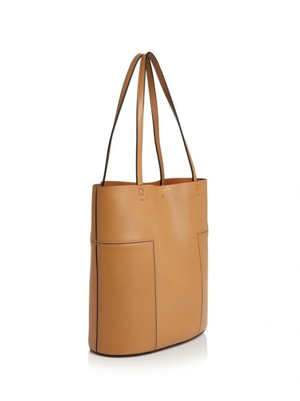 Tory Burch Leather Tote Bag in Tan - Stylish Everyday Carry medium
